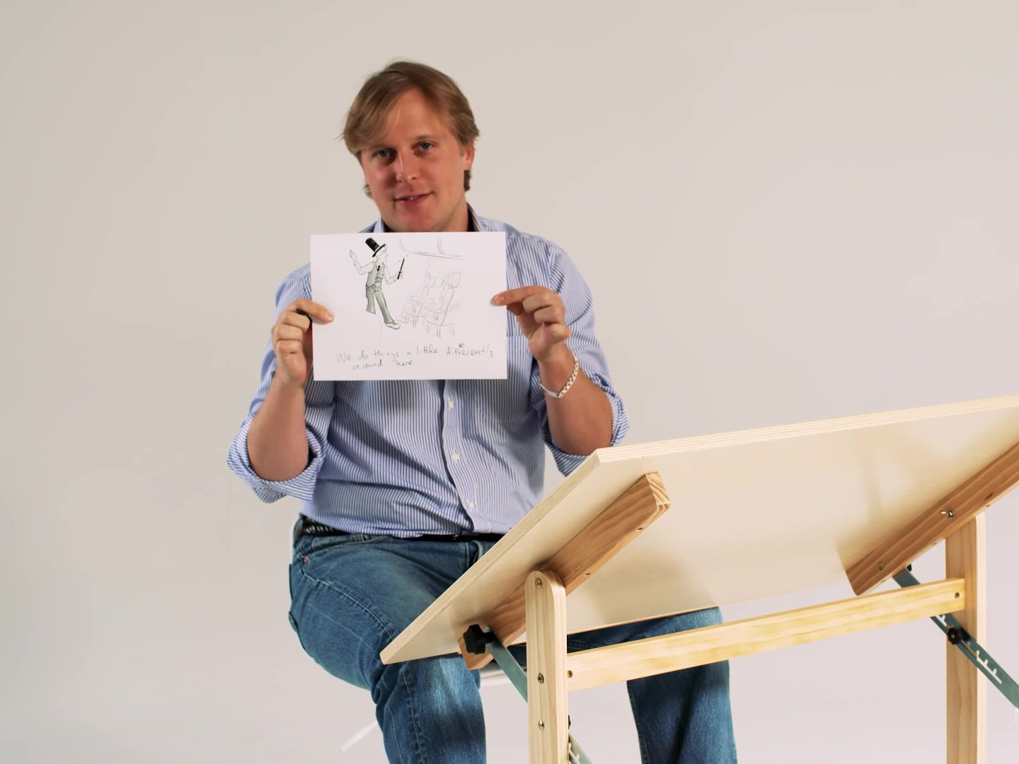 John Early Enters the Cartoon Caption Contest